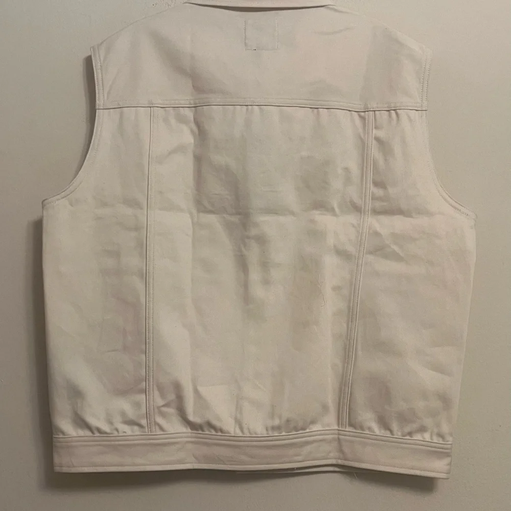 G Star Oversized Denim Vest Size Small New
